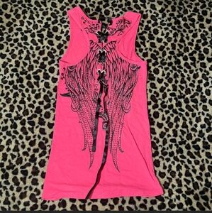 SO Cal Lace up Tank Top